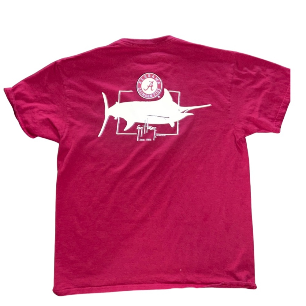 Guy Harvey “University of Alabama” Roll Tide T-Shirt: Limited Run: Large: SEC